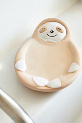 Urban Outfitters Sloth Soap Dish - Beige ALL at