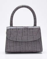 Thumbnail for your product : Bzees Mini Croc-Embossed Top Handle Bag