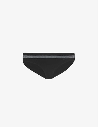 Calvin Klein Infinite Flex stretch-jersey briefs - ShopStyle Panties