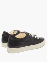 Thumbnail for your product : Paul Smith Basso Leather Trainers - Black White