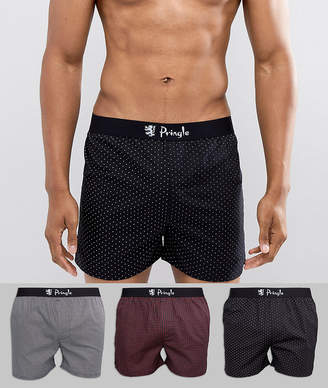 Pringle Woven Boxers 3 Pack