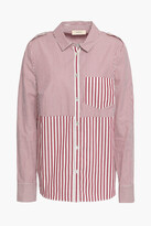 Thumbnail for your product : BA&SH Striped Cotton-poplin Shirt