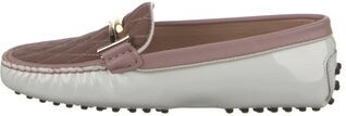 Tod's Velvet Colorblock Pattern Loafers