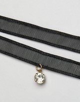 Thumbnail for your product : Reclaimed Vintage Wrap Bow Choker