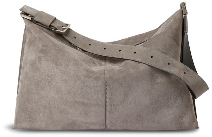 all saints suede bag