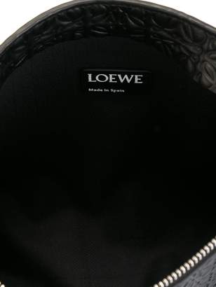 Loewe logo embossed T clutch