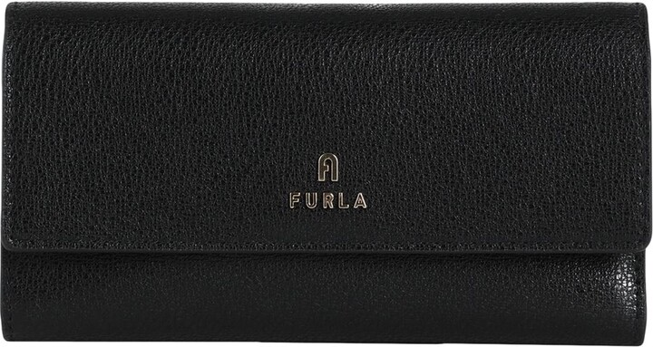 FURLA FURLA MAGNOLIA XL ZIP AROUND SLIM - VITELLO MILOS, Black Women's  Wallet
