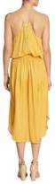 Thumbnail for your product : Halston Sleeveless Shirred Jersey Midi Dress