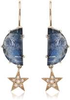 Thumbnail for your product : Andrea Fohrman crescent diamond earrings