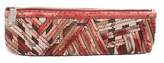 Thumbnail for your product : Burberry Python House Check Clutch w/ Tags
