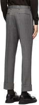 Thumbnail for your product : Prada Grey Wool Trousers