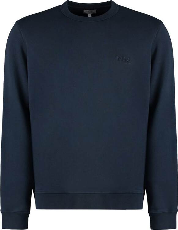 Woolrich Logo Embroidered Crewneck Sweatshirt