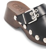 Thumbnail for your product : Ganni Studded Flatform Clogs