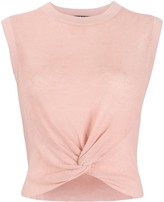 Thumbnail for your product : Veronica Beard Twist Front Top