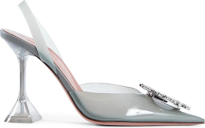 Begum Glas Pvc Slingback 95 Décolleté