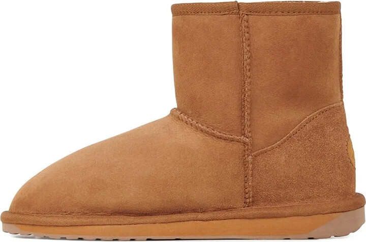 Emu Suede Lined Ankle Boots