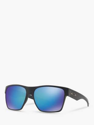 Oakley OO9350 Two Face XL Prizm Polarised Square Sunglasses