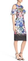 Thumbnail for your product : ECI Women's Cold Shoulder Sheath Dress