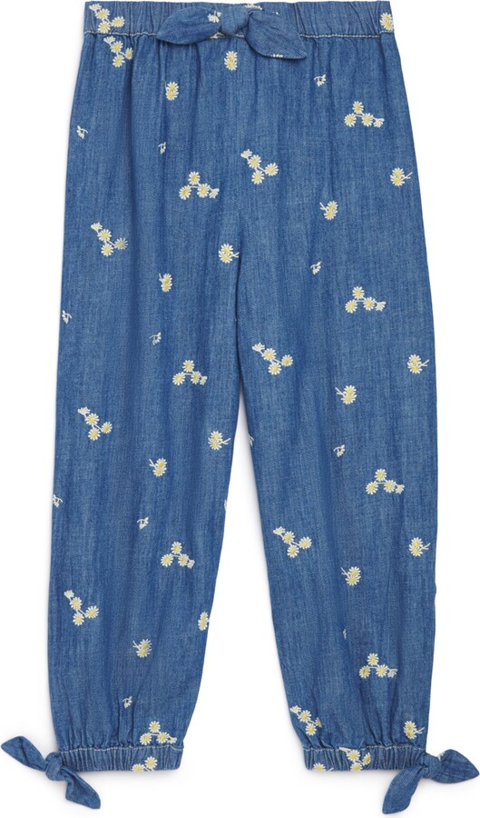 Zimmermann Kids Lucky Kids Denim Harem Trousers