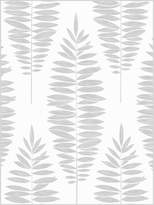 Thumbnail for your product : Boutique Lucia White and Silver Wallpaper – 10 metre roll