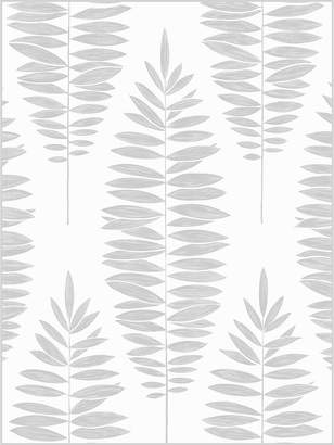 Boutique Lucia White and Silver Wallpaper – 10 metre roll