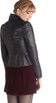 Thumbnail for your product : Steve Madden The Wheel Thing Leather Jacket