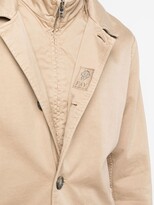Thumbnail for your product : Fay Buttoned Single-Breasted Coat