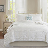 Thumbnail for your product : Madison Home USA Isabella 4-Pc Ruffle Quilt Set With Throw Pillow