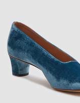 Thumbnail for your product : Martiniano High Glove in Blue Velvet