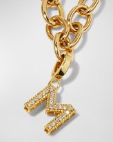Thumbnail for your product : Roberto Coin 18k Gold & Diamond Letter M Charm
