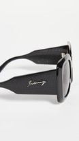 Thumbnail for your product : Balenciaga Blow Acetate Oversize Square Sunglasses