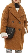 Thumbnail for your product : Topshop Alicia Bouclé Slouch Coat