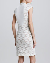 Thumbnail for your product : Rebecca Taylor Formfitting Lace Dress