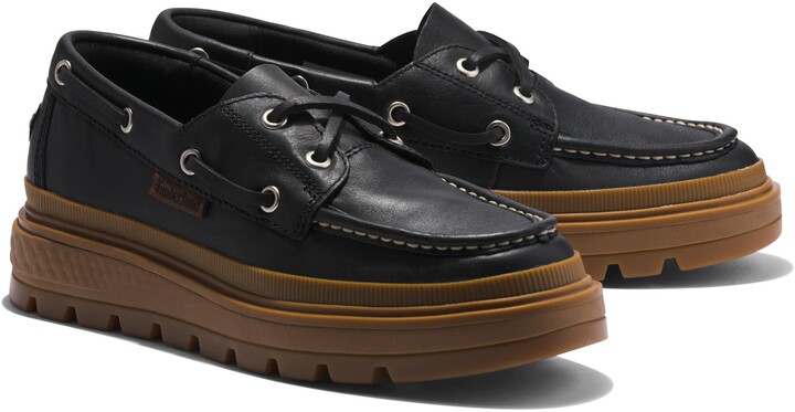 platform boat shoes