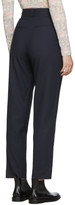 Thumbnail for your product : A.P.C. Navy Wool Carla Trousers