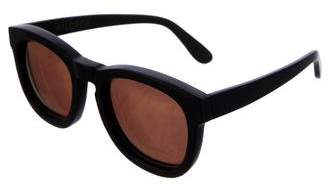 Wildfox Couture Square Reflective Sunglasses