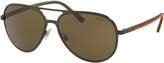 Thumbnail for your product : Ralph Lauren Polo Color-Blocked Sunglasses