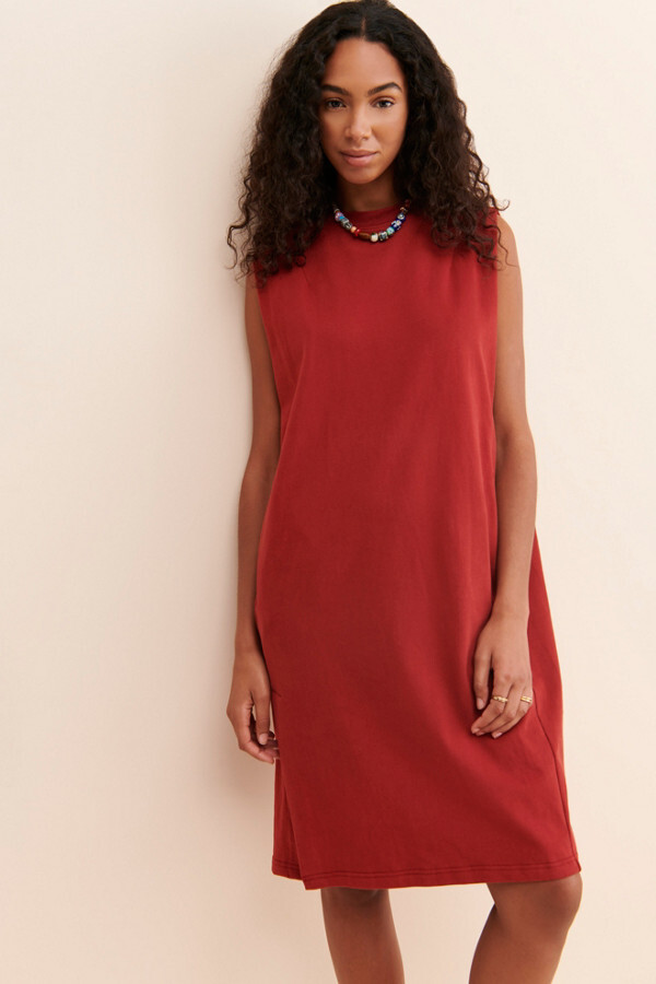 red tank dress