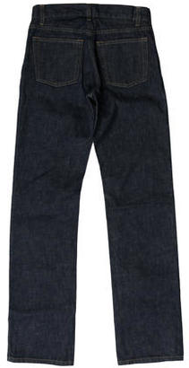 Helmut Lang Mid-Rise Straight-Leg Jeans