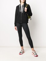 Thumbnail for your product : DKNY Logo Trim Zip Hoodie