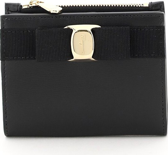 Ferragamo Vara Bow Compact Wallet