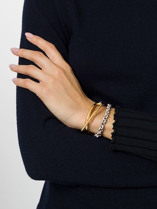 Charlotte Chesnais Initial chain bracelet