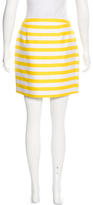 Thumbnail for your product : Kate Spade Striped Mini Skirt