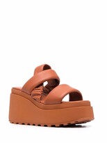 Thumbnail for your product : Vic Matié Padded Wedge Sandals