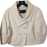 Thumbnail for your product : BCBGMAXAZRIA Ecru Wool Jacket