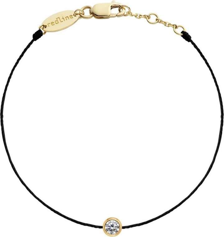Redline Pure Diamond Black Cord Bracelet