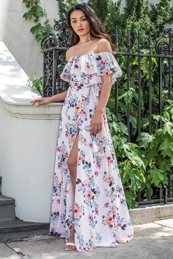yumi kim carmen maxi dress