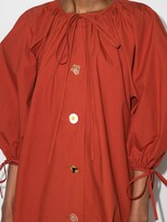 Thumbnail for your product : REJINA PYO Orange Scout Puff Sleeve Dress