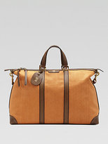 Thumbnail for your product : Gucci Raffia Top-Handle Duffel Bag