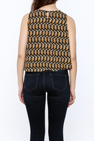 Thumbnail for your product : Bishop + Young Printed Sleeveless Blouse